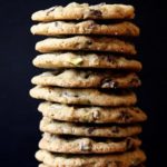 DARK CHOCOLATE, PISTACHIO & SMOKED SEA SALT COOKIES