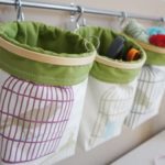 Embroidery Hoops and pillowcases...cute storage idea