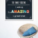 'Family Routine' Print